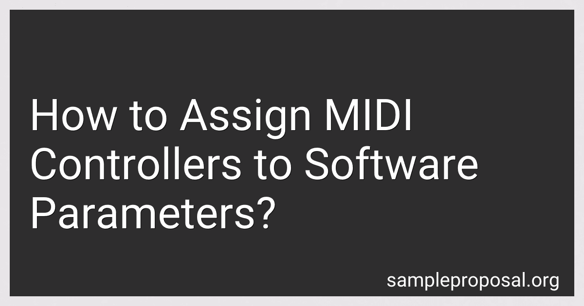 How to Assign MIDI Controllers to Software Parameters? image