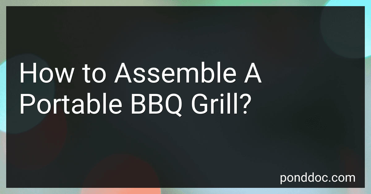 How to Assemble A Portable BBQ Grill? image