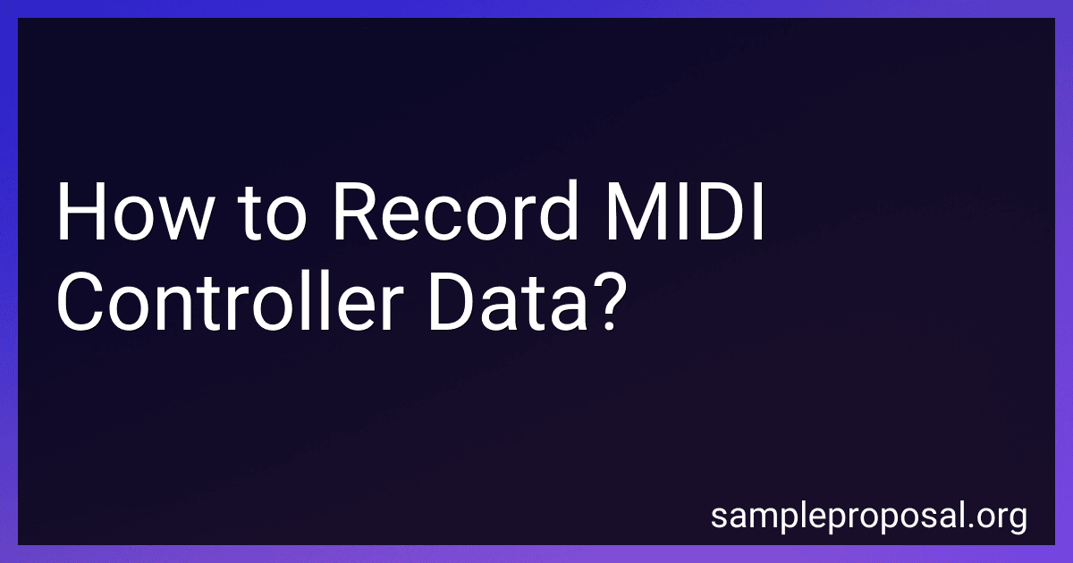 How to Record MIDI Controller Data? image