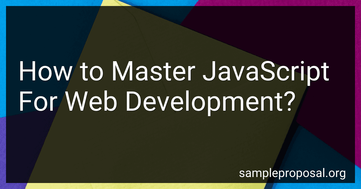 How to Master JavaScript For Web Development? image