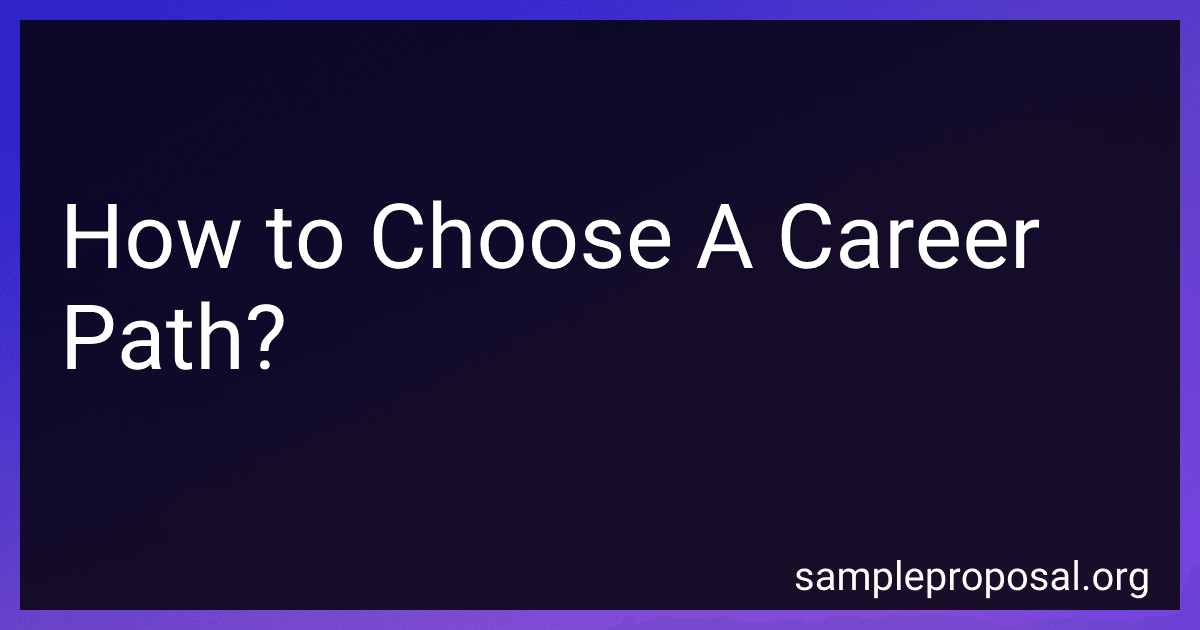 How to Choose A Career Path? image