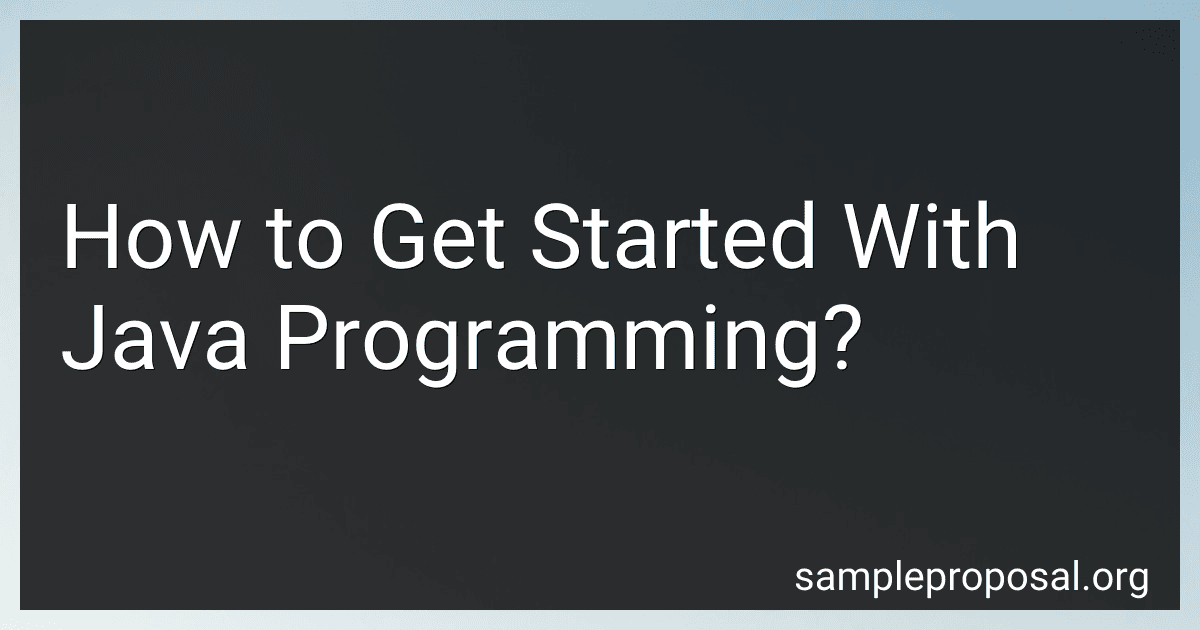 How to Get Started With Java Programming? image