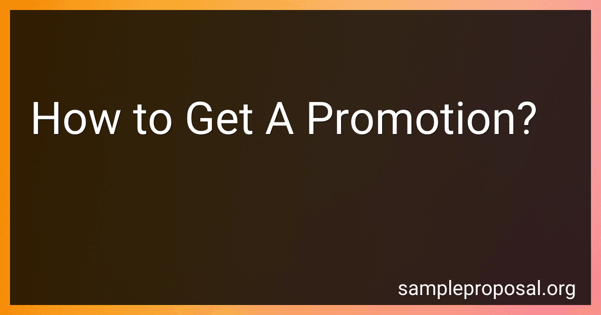How to Get A Promotion? image