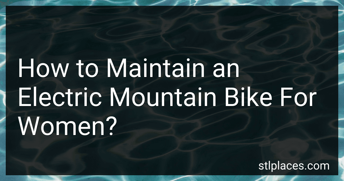 How to Maintain an Electric Mountain Bike For Women? preview