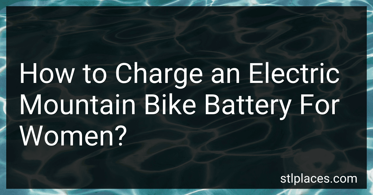 How to Charge an Electric Mountain Bike Battery For Women? preview