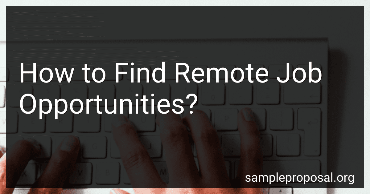 How to Find Remote Job Opportunities? image