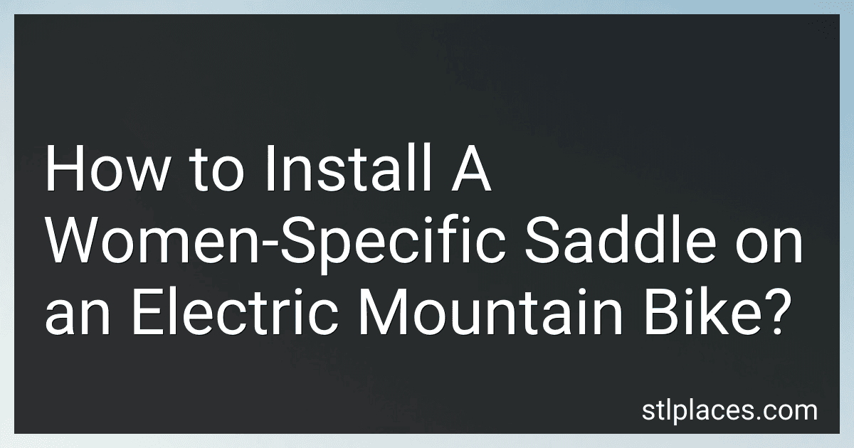 How to Install A Women-Specific Saddle on an Electric Mountain Bike? preview