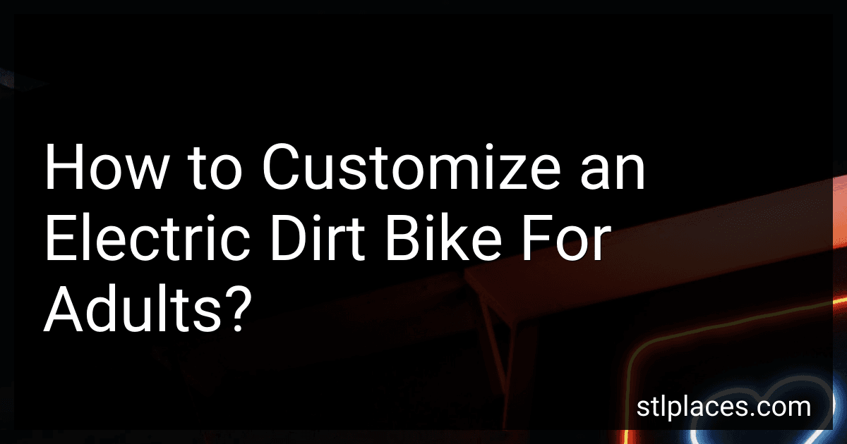 How to Customize an Electric Dirt Bike For Adults? preview