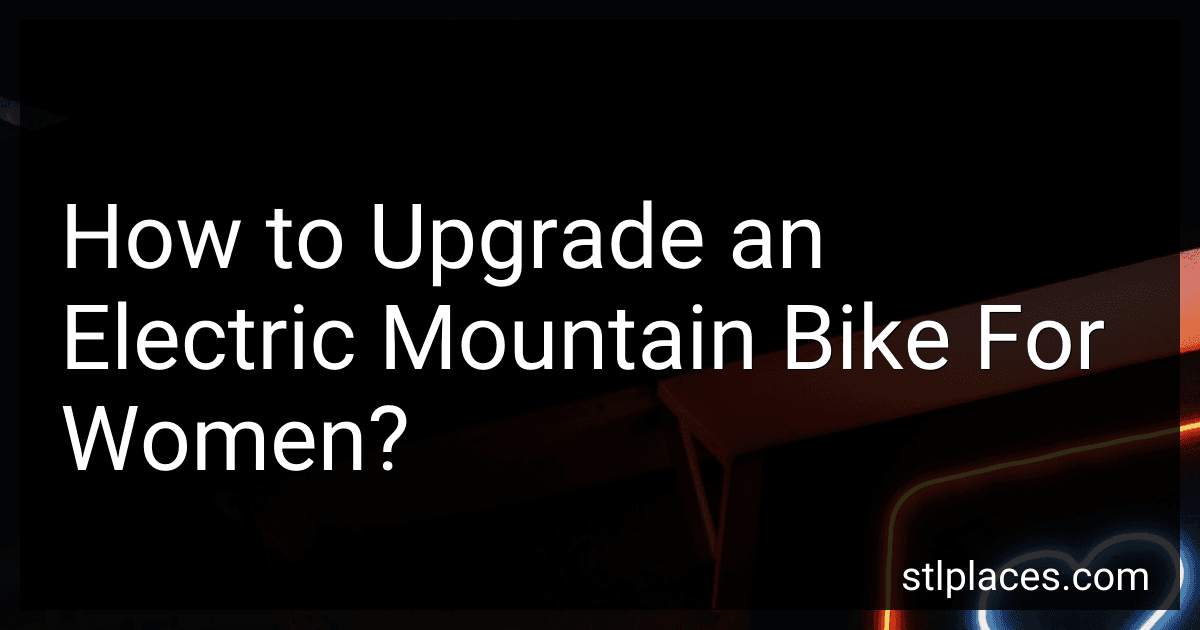 How to Upgrade an Electric Mountain Bike For Women? image