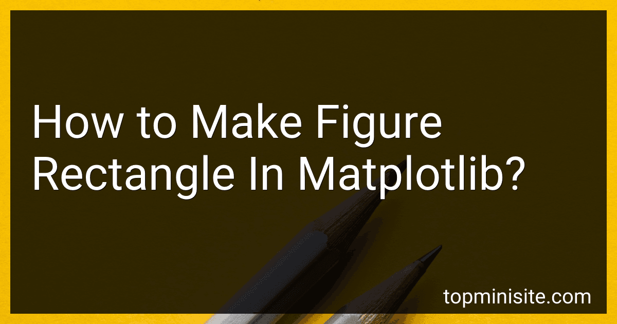How to Make Figure Rectangle In Matplotlib? image