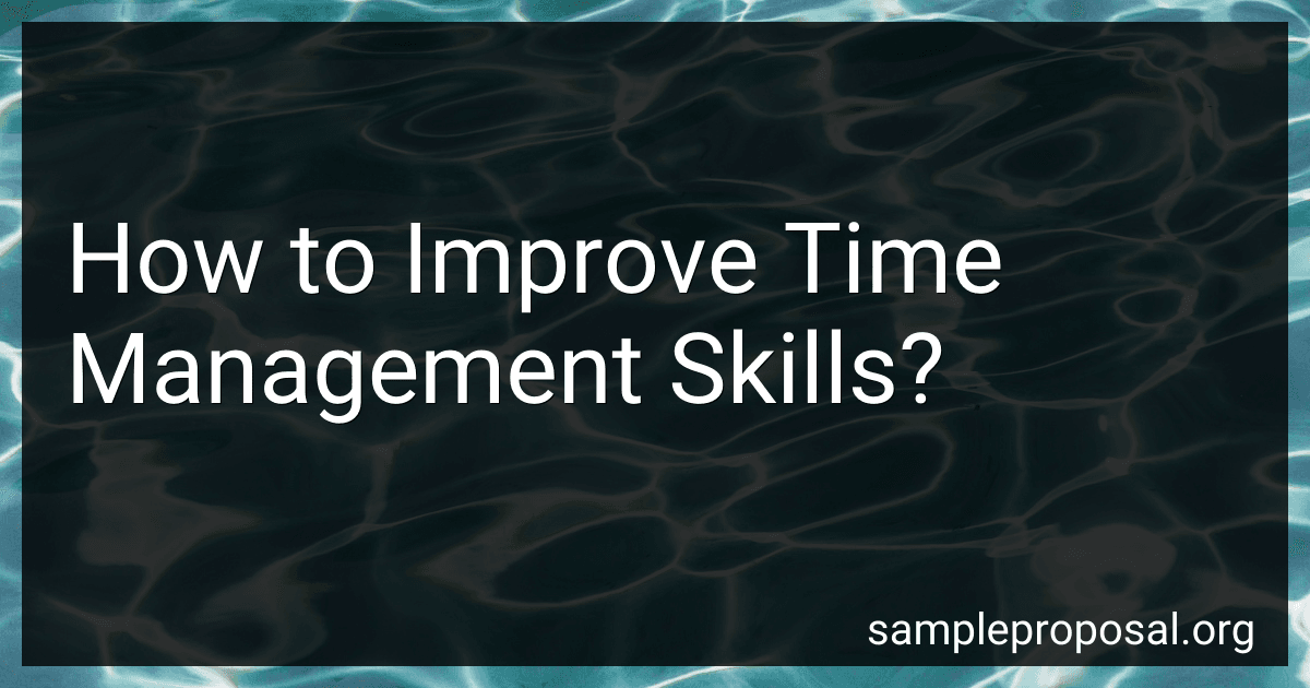 How to Improve Time Management Skills? image
