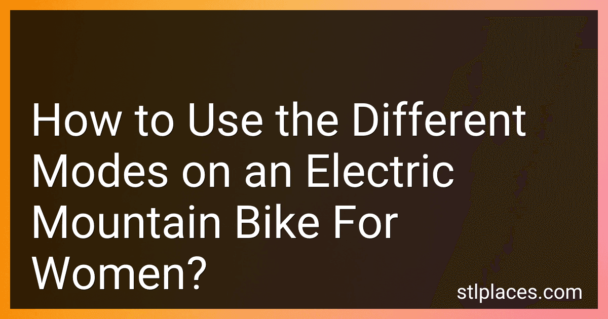 How to Use the Different Modes on an Electric Mountain Bike For Women? preview