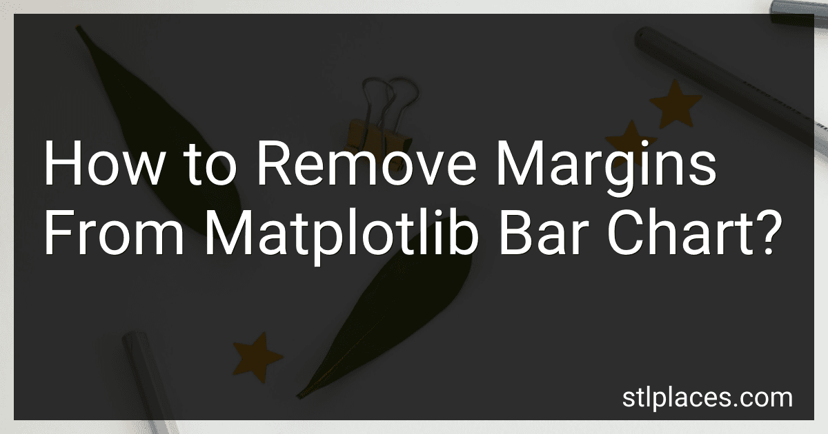 How to Remove Margins From Matplotlib Bar Chart? image