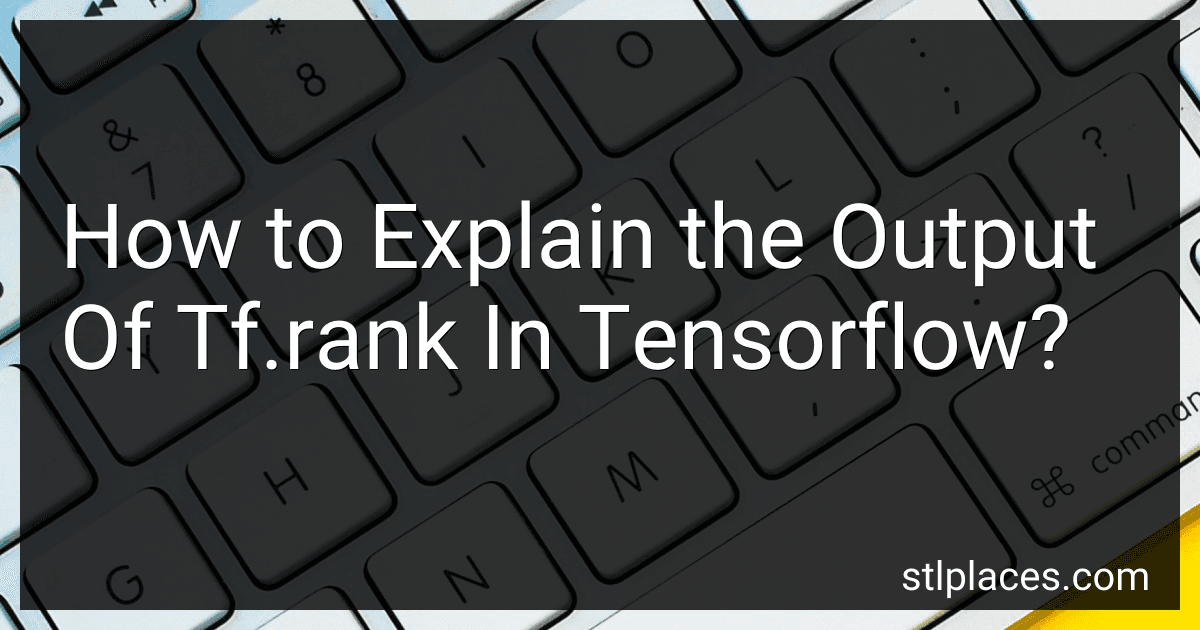 How to Explain the Output Of Tf.rank In Tensorflow? image