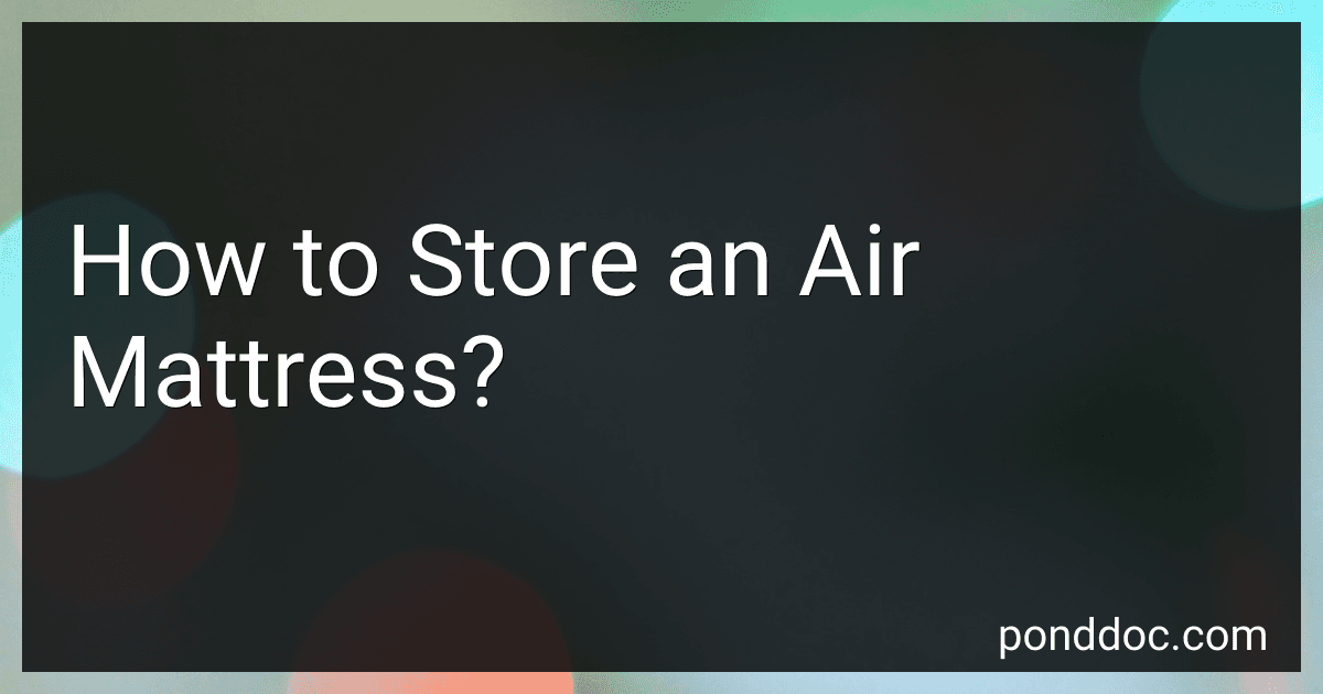 How to Store an Air Mattress? image