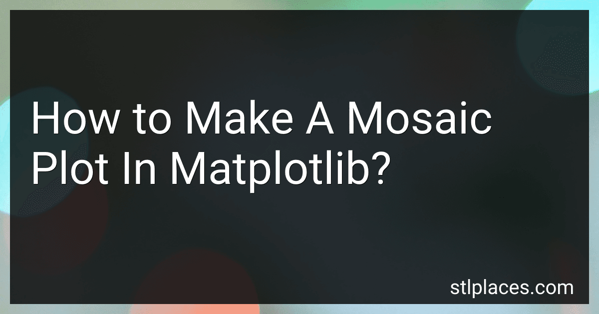How to Make A Mosaic Plot In Matplotlib? image