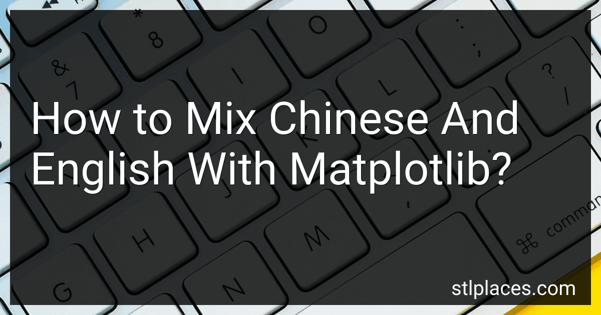 How to Mix Chinese And English With Matplotlib? preview