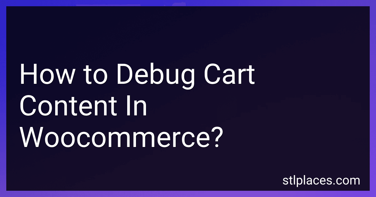 How to Debug Cart Content In Woocommerce? image