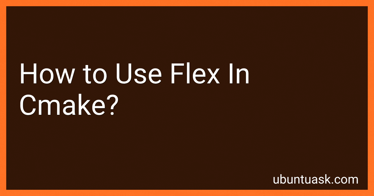 How to Use Flex In Cmake? image