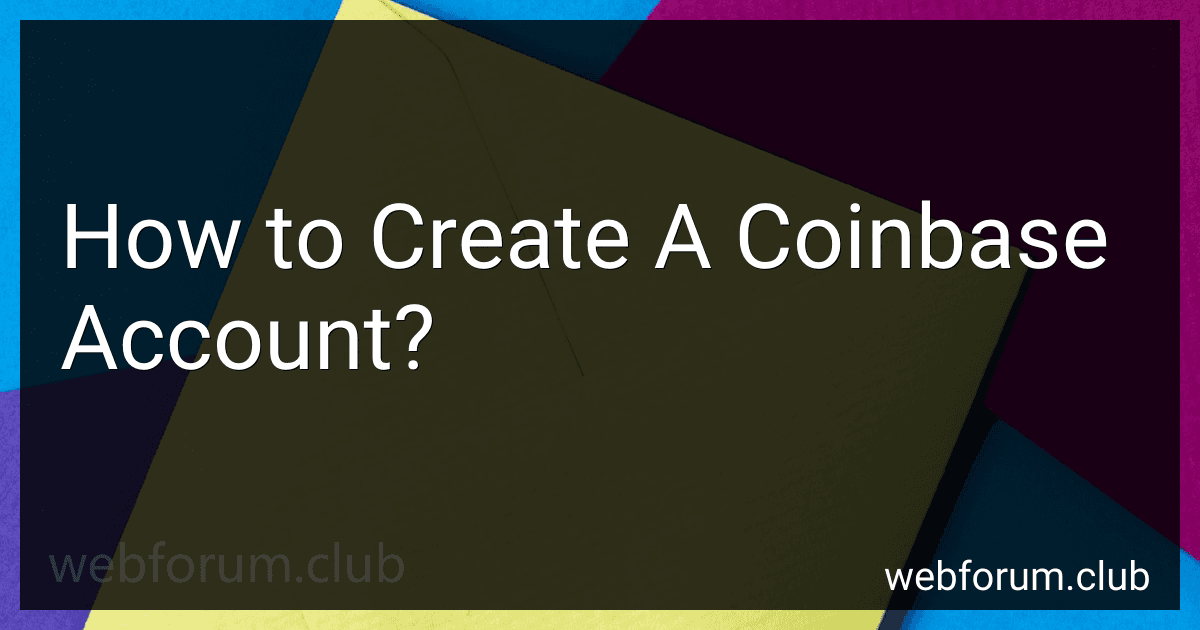 How to Create A Coinbase Account? image