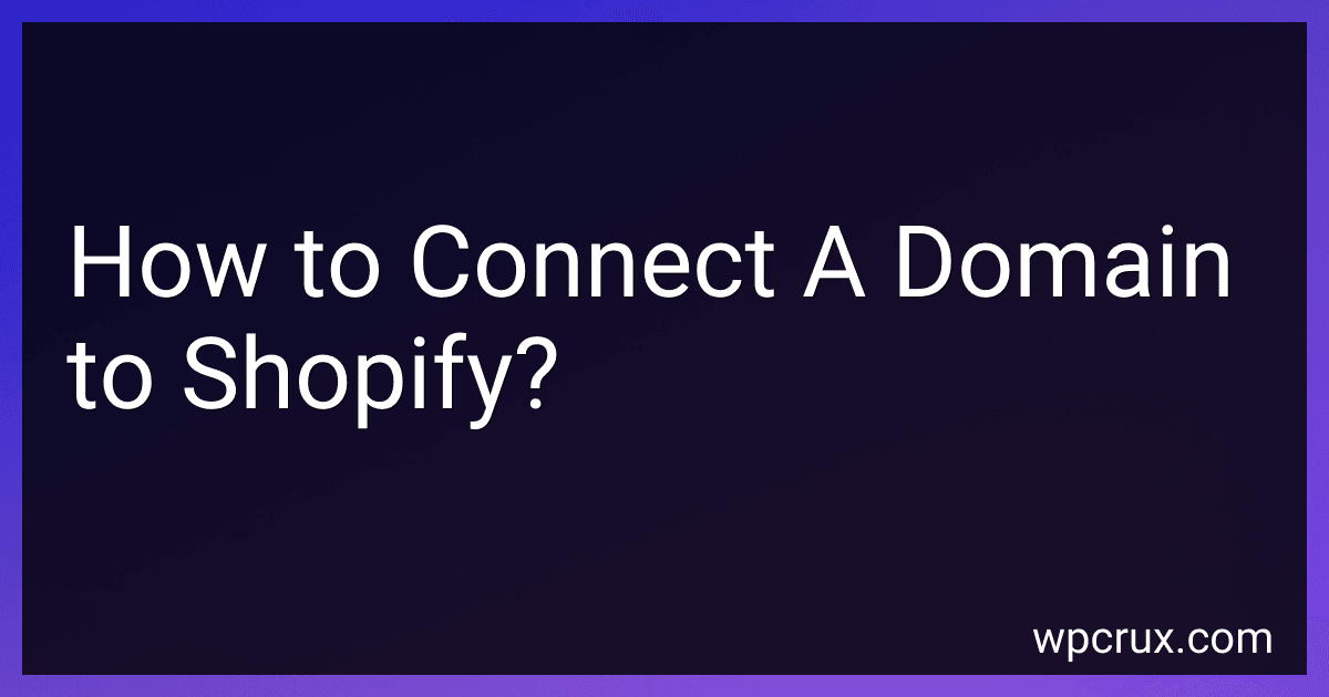 How to Connect A Domain to Shopify? image
