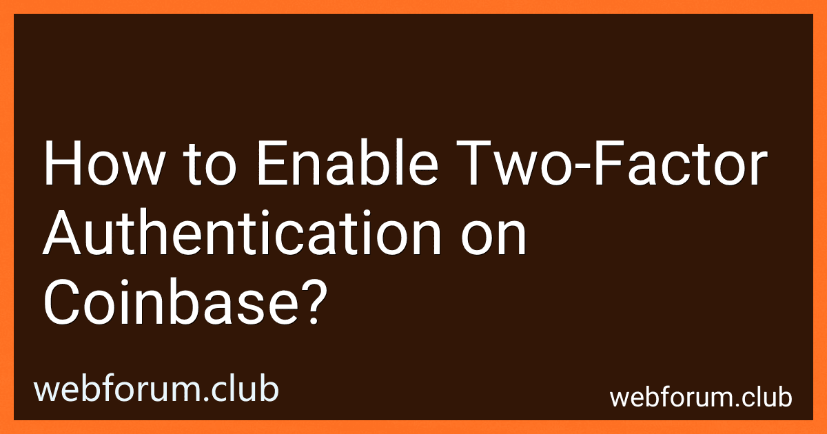 How to Enable Two-Factor Authentication on Coinbase? image