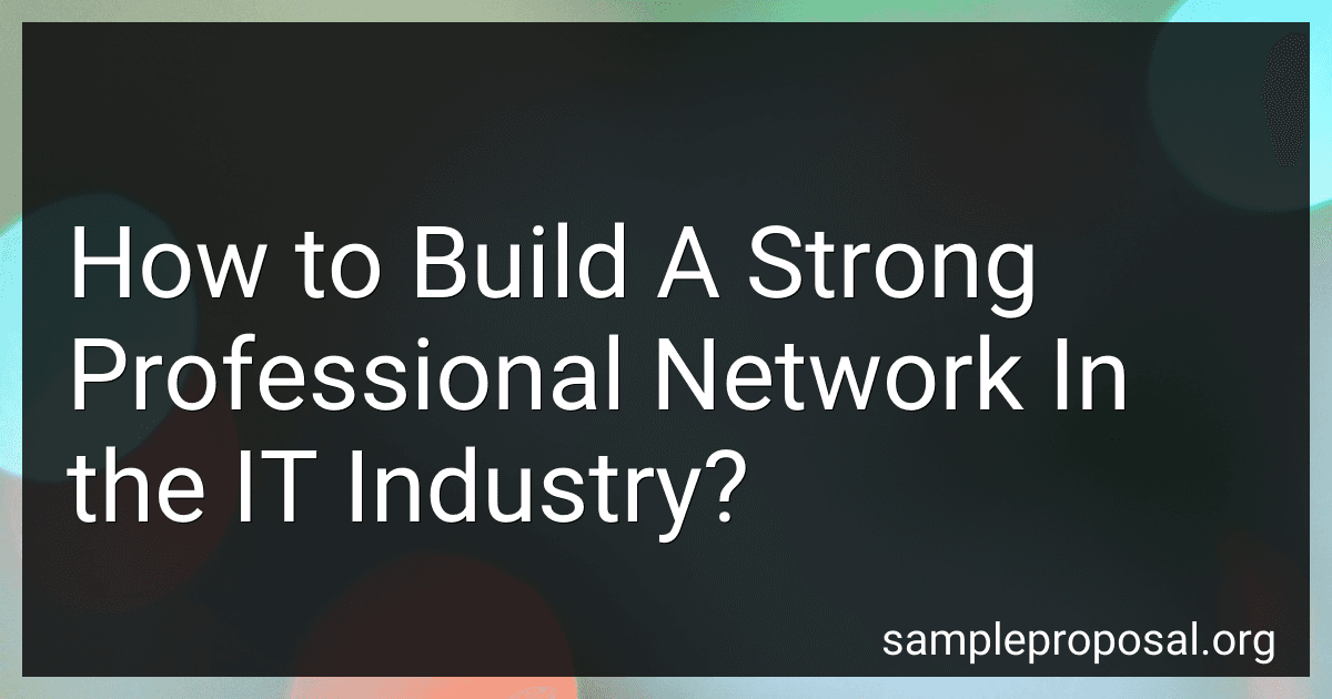 How to Build A Strong Professional Network In the IT Industry? image