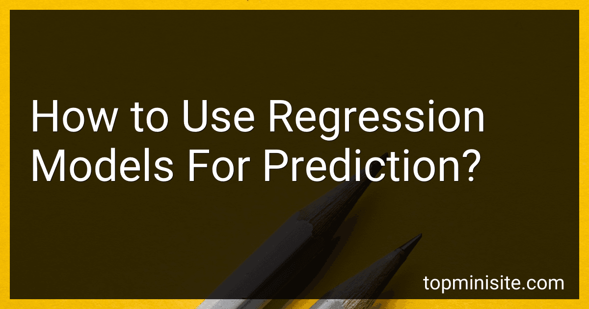 How to Use Regression Models For Prediction? image