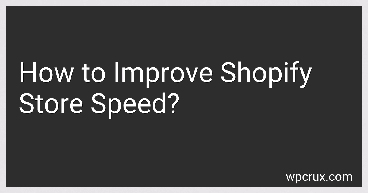 How to Improve Shopify Store Speed? image