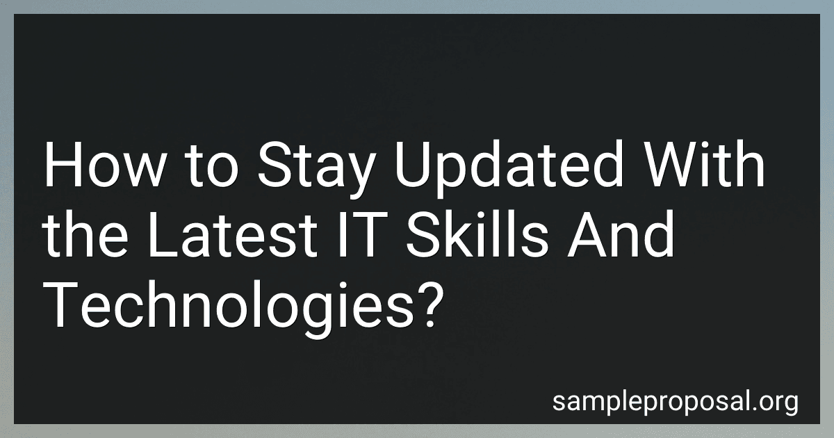 How to Stay Updated With the Latest IT Skills And Technologies? image