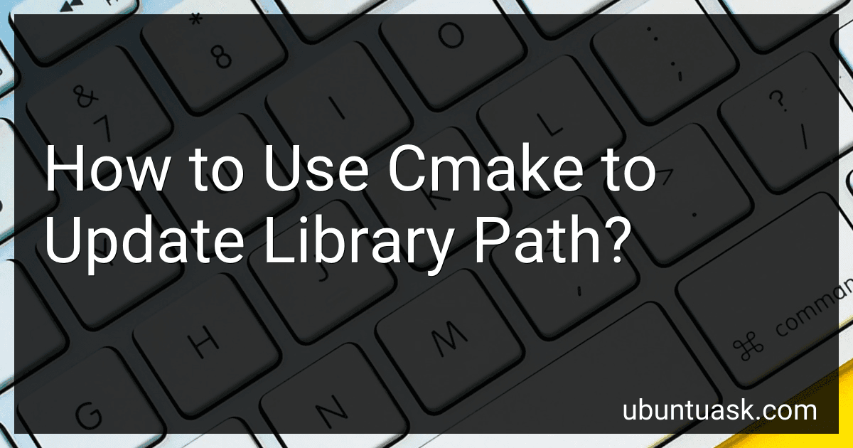 How to Use Cmake to Update Library Path? image