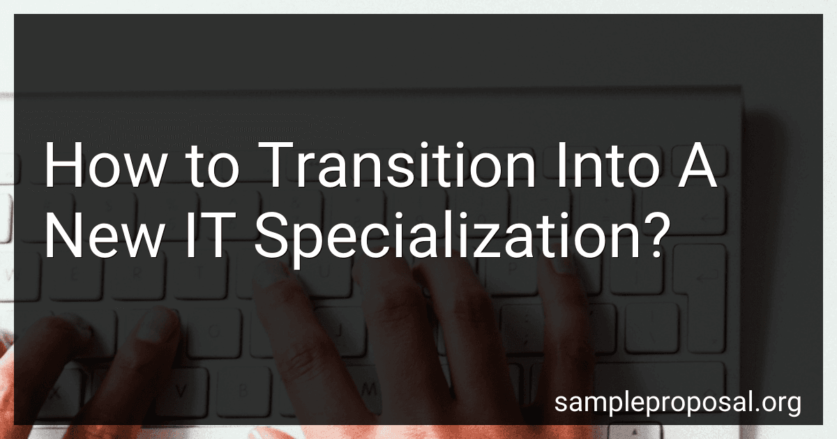 How to Transition Into A New IT Specialization? image
