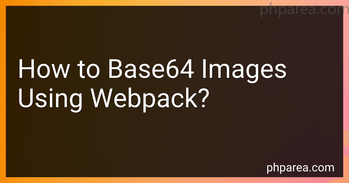 How to Base64 Images Using Webpack? image