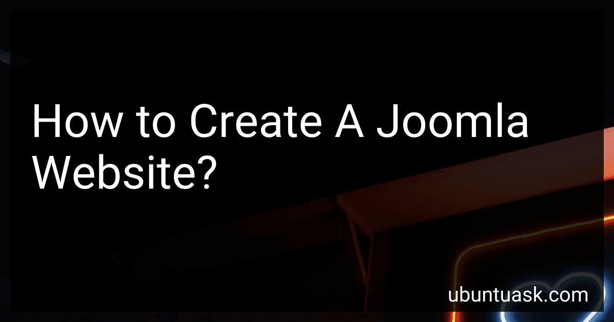 How to Create A Joomla Website? image