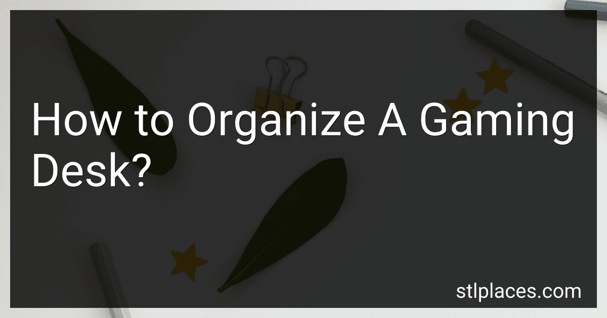 How to Organize A Gaming Desk? preview