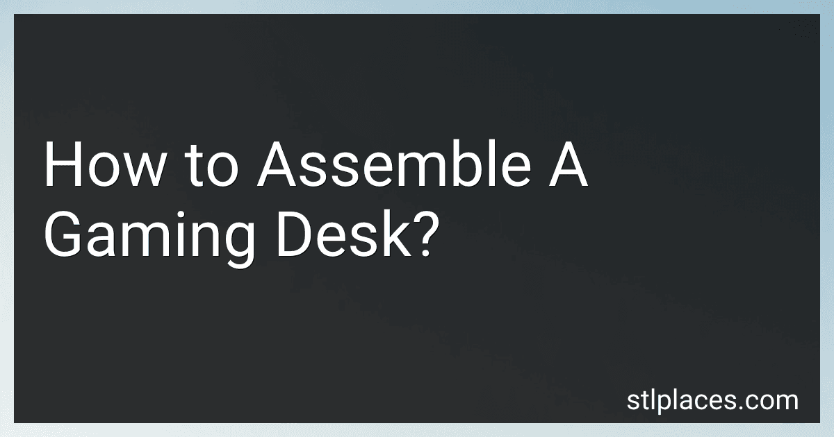 How to Assemble A Gaming Desk? image