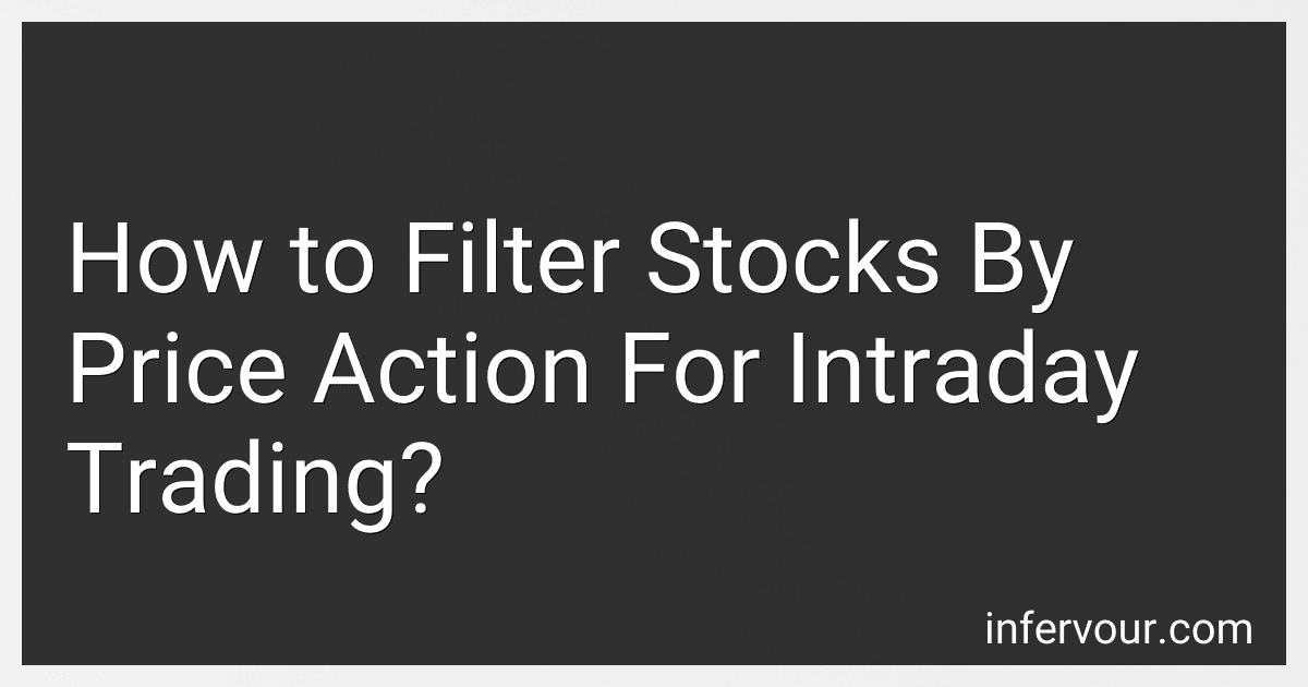 How to Filter Stocks By Price Action For Intraday Trading? preview