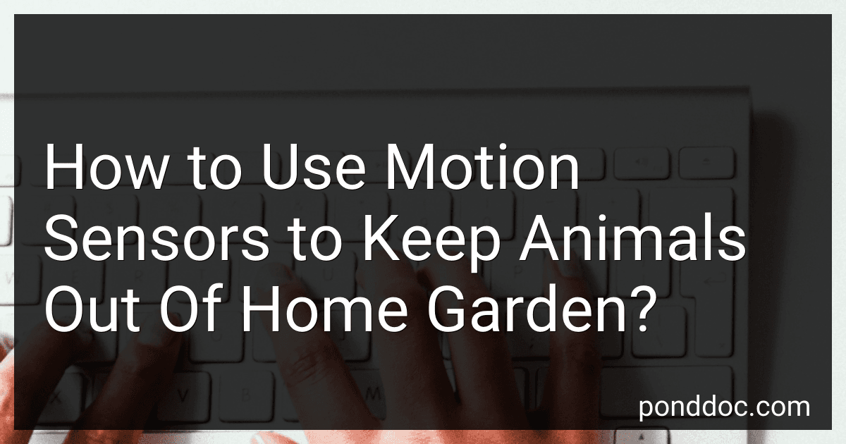 How to Use Motion Sensors to Keep Animals Out Of Home Garden? preview