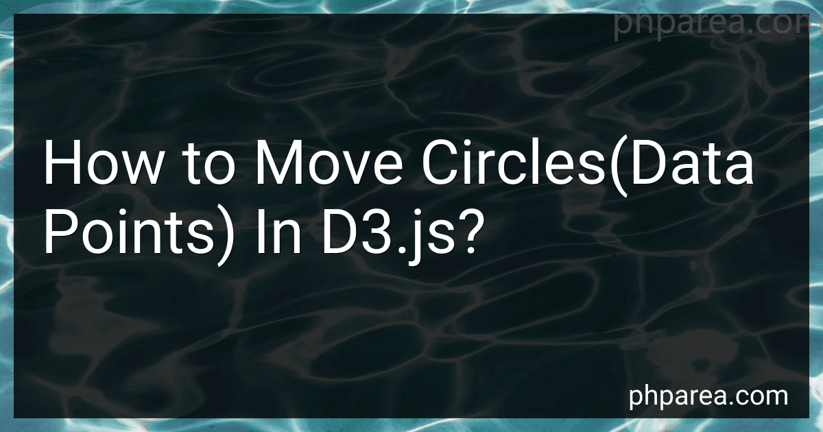How to Move Circles(Data Points) In D3.js? image