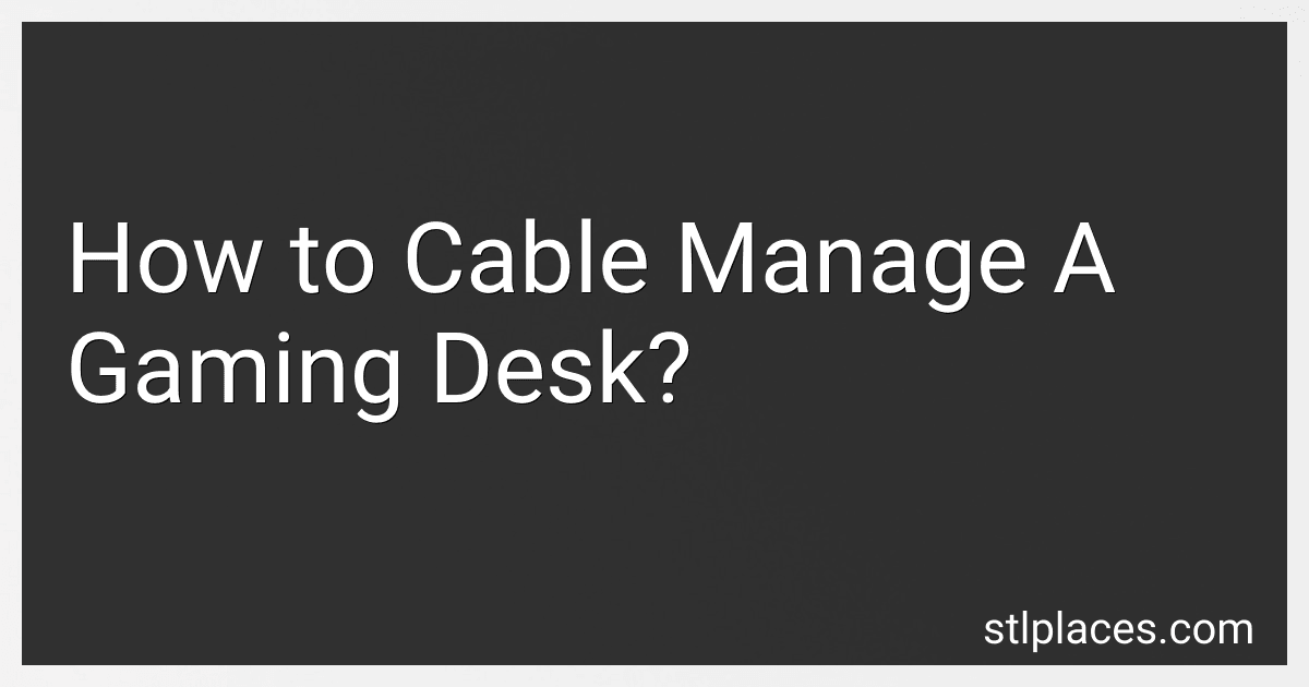 How to Cable Manage A Gaming Desk? preview