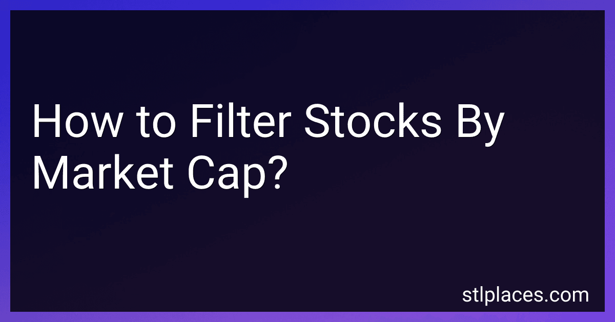How to Filter Stocks By Market Cap? preview