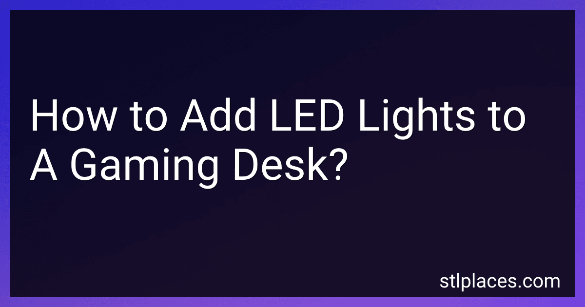 How to Add LED Lights to A Gaming Desk? preview