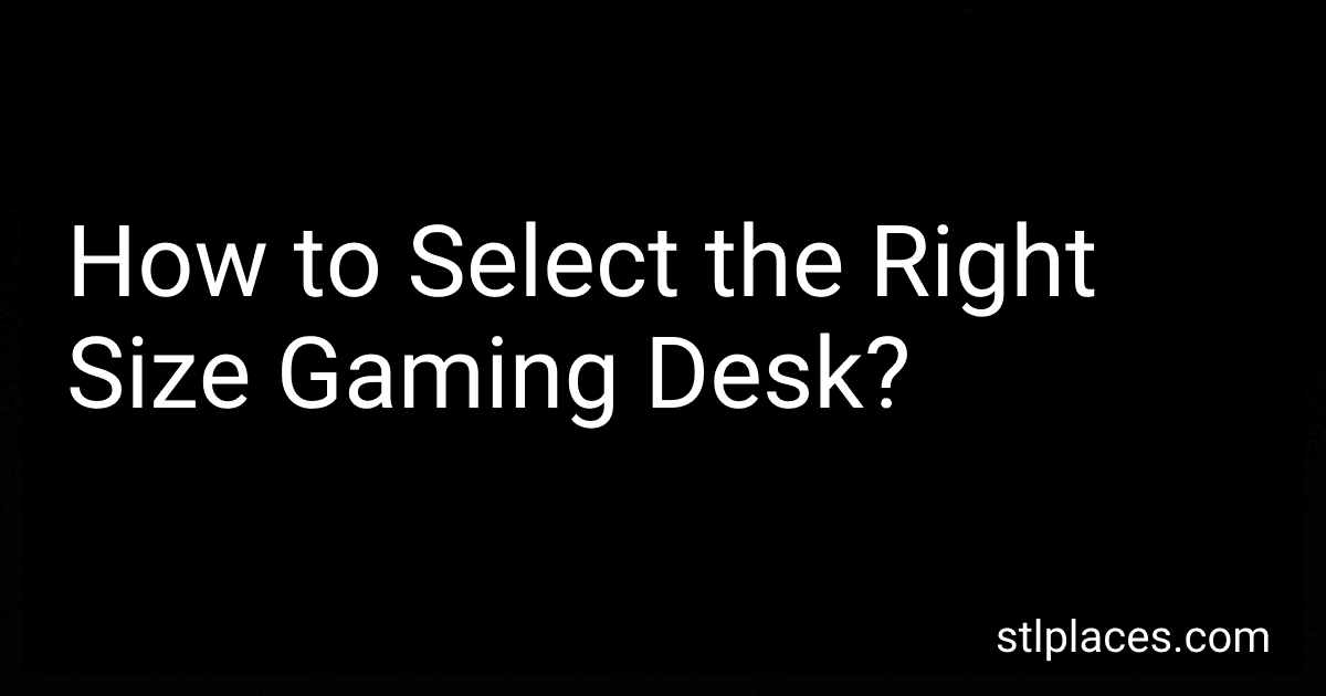 How to Select the Right Size Gaming Desk? preview