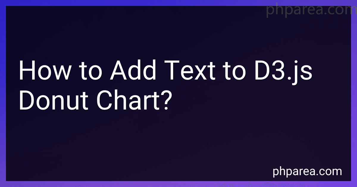 How to Add Text to D3.js Donut Chart? image