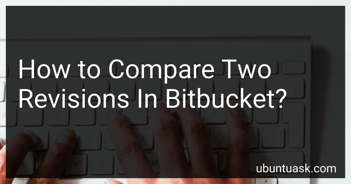 How to Compare Two Revisions In Bitbucket? image
