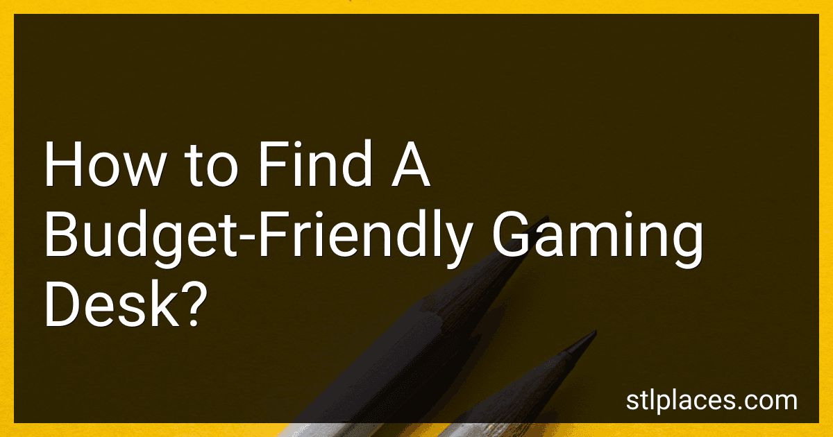How to Find A Budget-Friendly Gaming Desk? image
