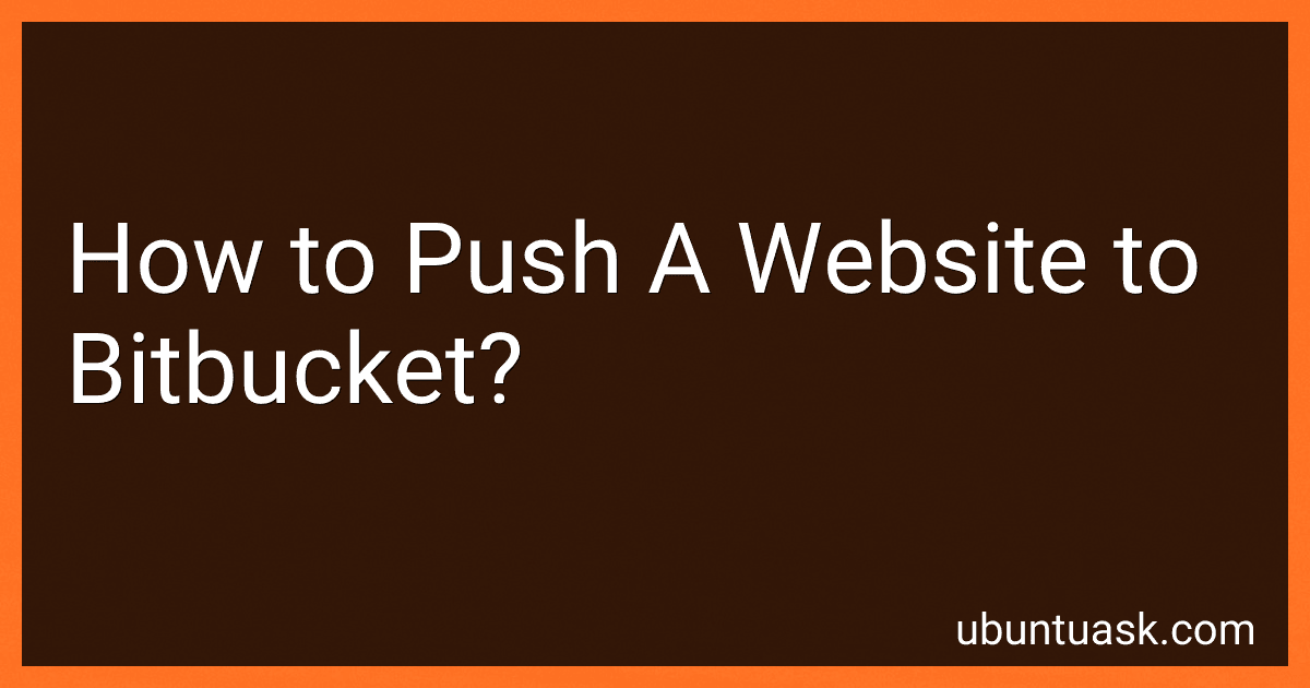 How to Push A Website to Bitbucket? image