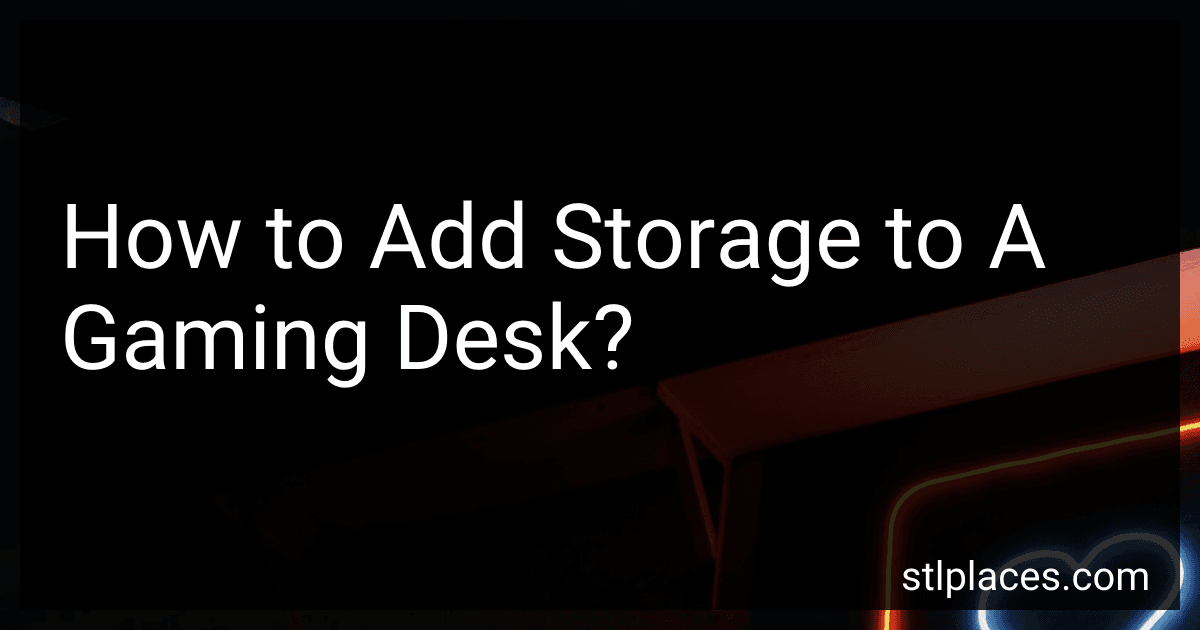How to Add Storage to A Gaming Desk? preview