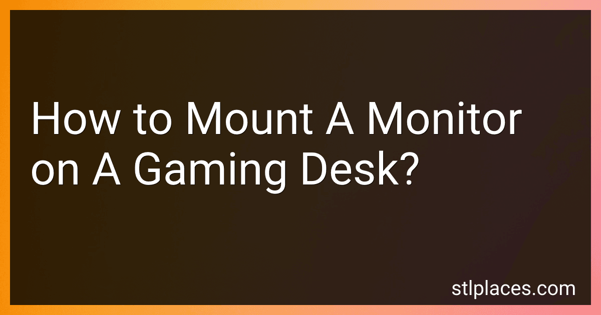 How to Mount A Monitor on A Gaming Desk? preview