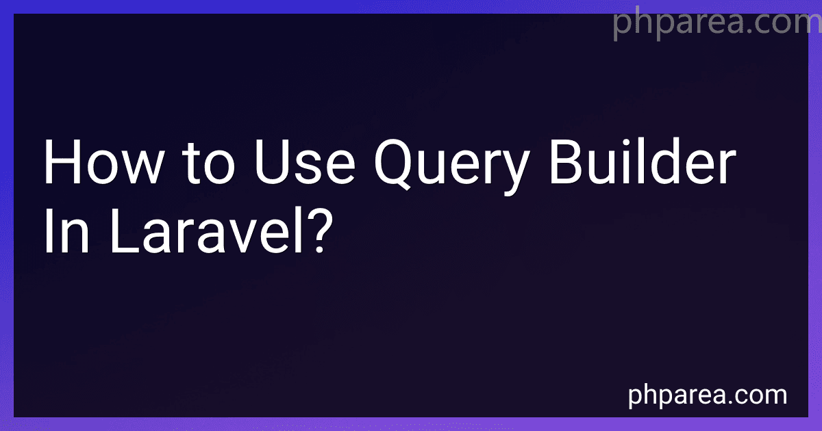 How to Use Query Builder In Laravel? preview